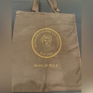 Peserico Italian garment tote / dust bag